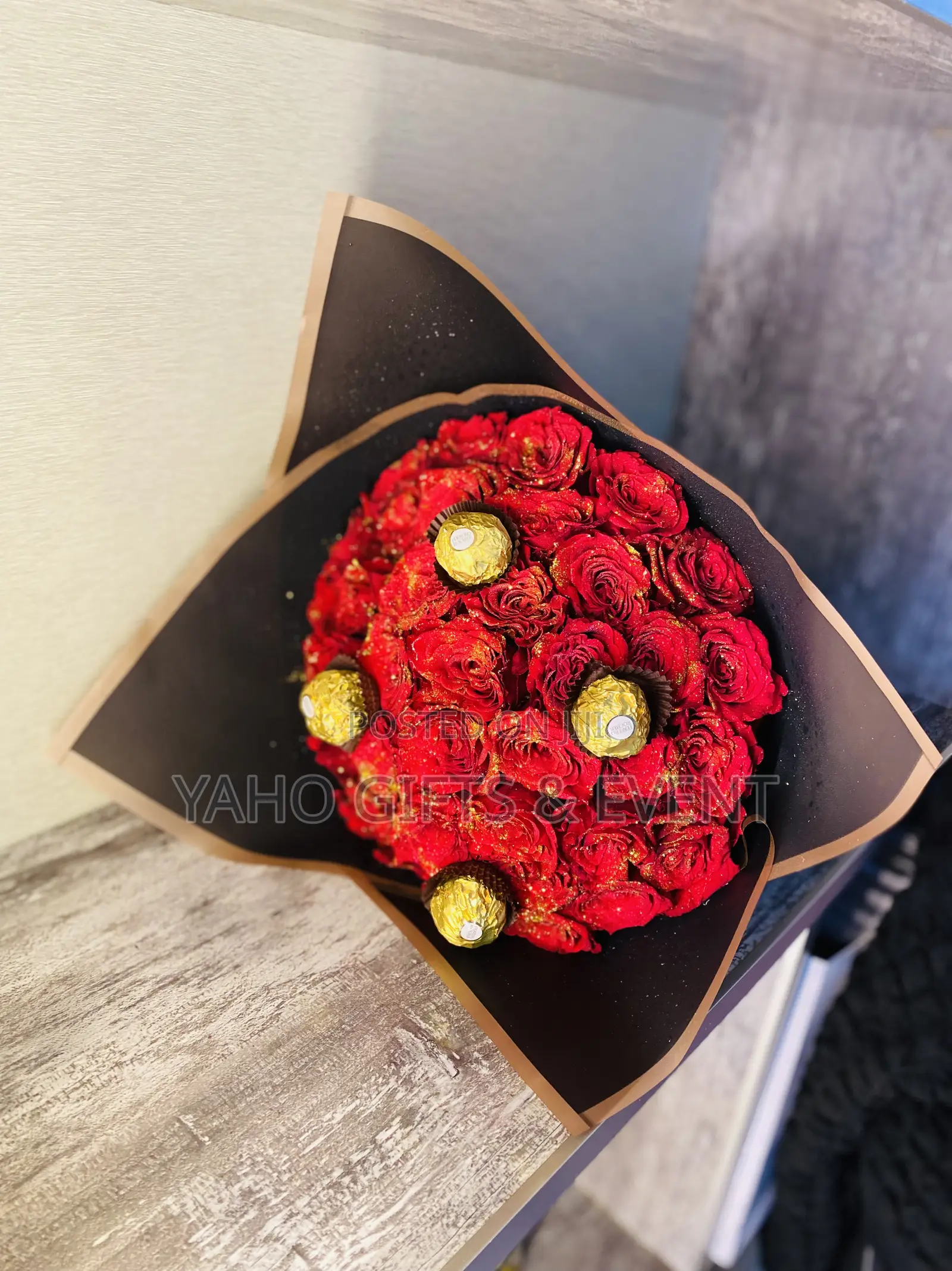 Roses With Chocolate