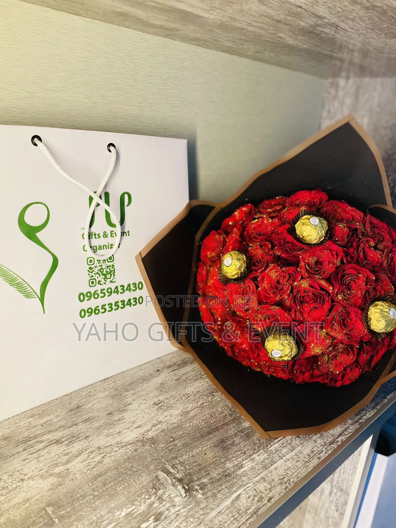 Roses With Chocolate