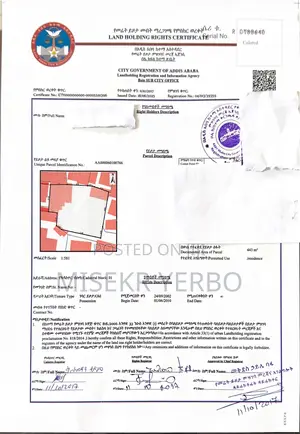 Land for Sale at Bole Michel