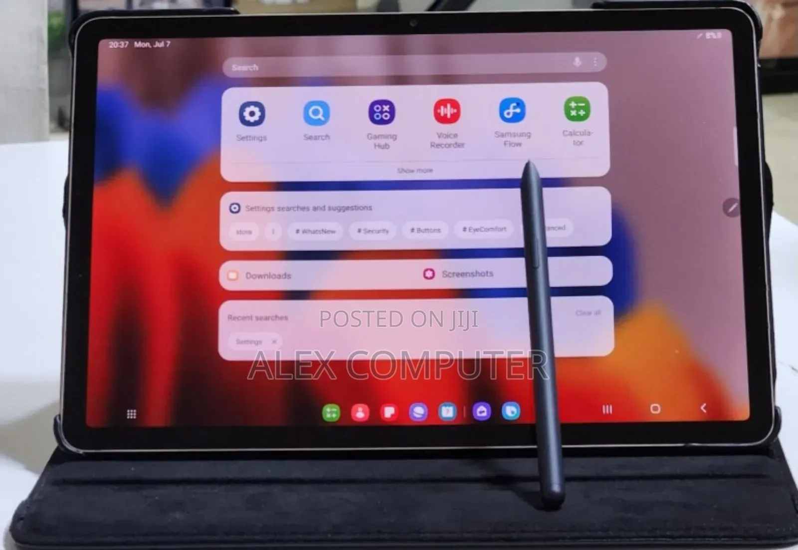 New Samsung Galaxy Tab S7 128 GB Gray