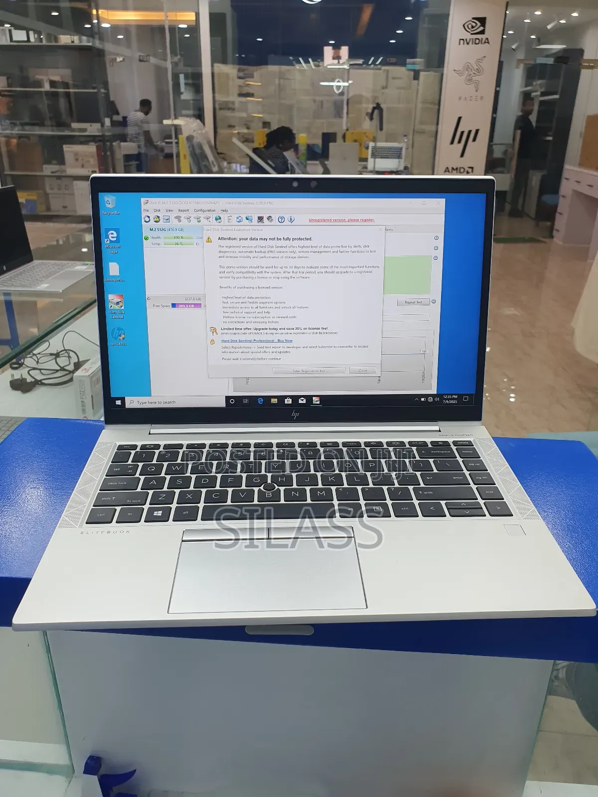 New Laptop HP EliteBook 840 G7 16GB Intel Core i7 SSD 512GB