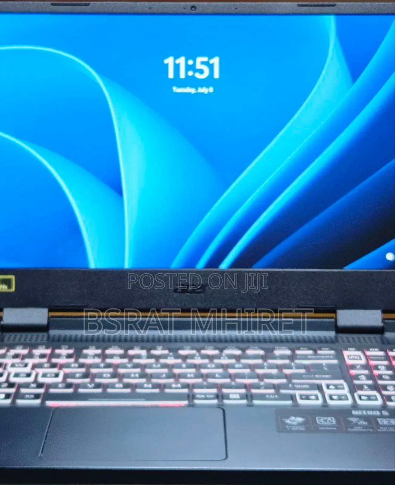 New Laptop Acer Nitro 5 32GB Intel Core I7 HDD+SSD 1T