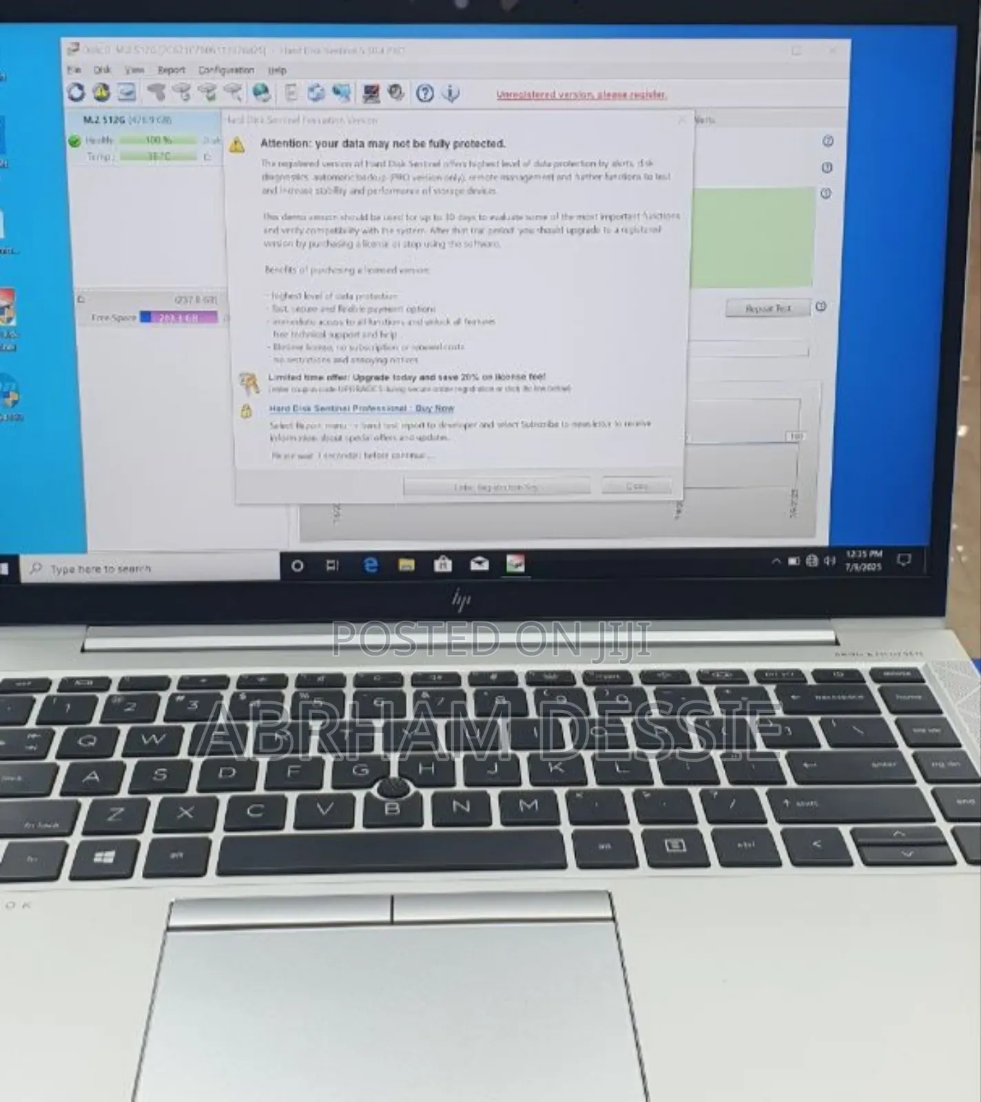 New Laptop HP 16GB Intel Core I7 SSD 512GB