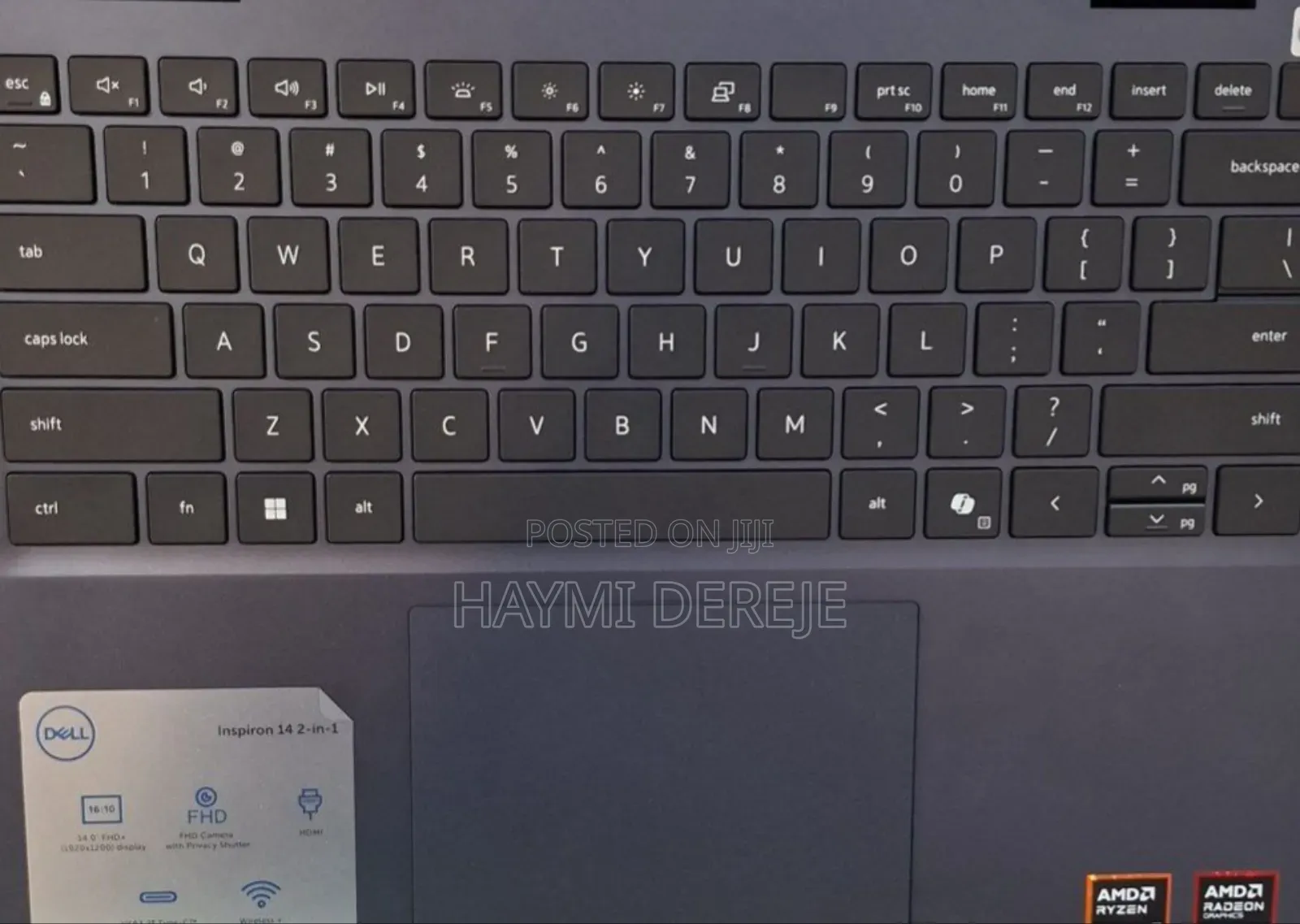 New Laptop Dell Inspiron 15 16GB AMD Ryzen 7 SSD 1T