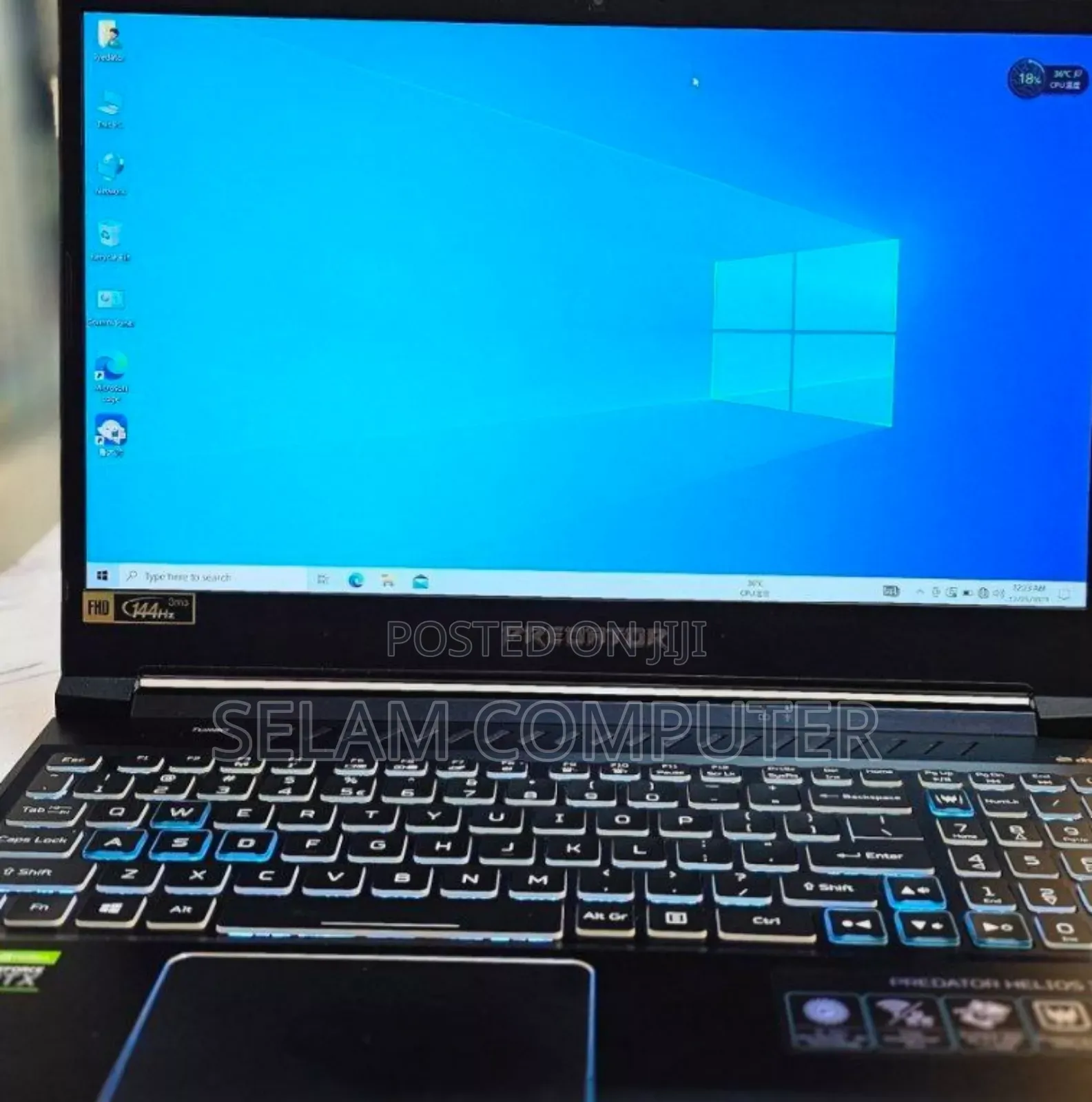 New Laptop Acer Predator Helios 300 16GB Intel Core I7 SSD 1T