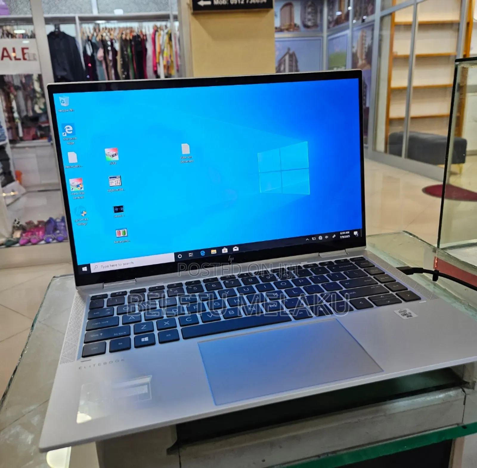 New Laptop HP EliteBook X360 1040 G7 16GB Intel Core I7 SSD 512GB