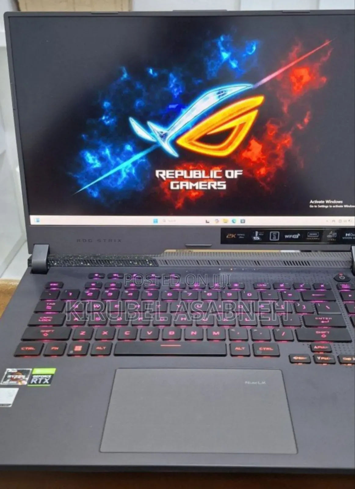 New Laptop Asus ROG Strix G15 16GB AMD Ryzen 9 SSD 1T