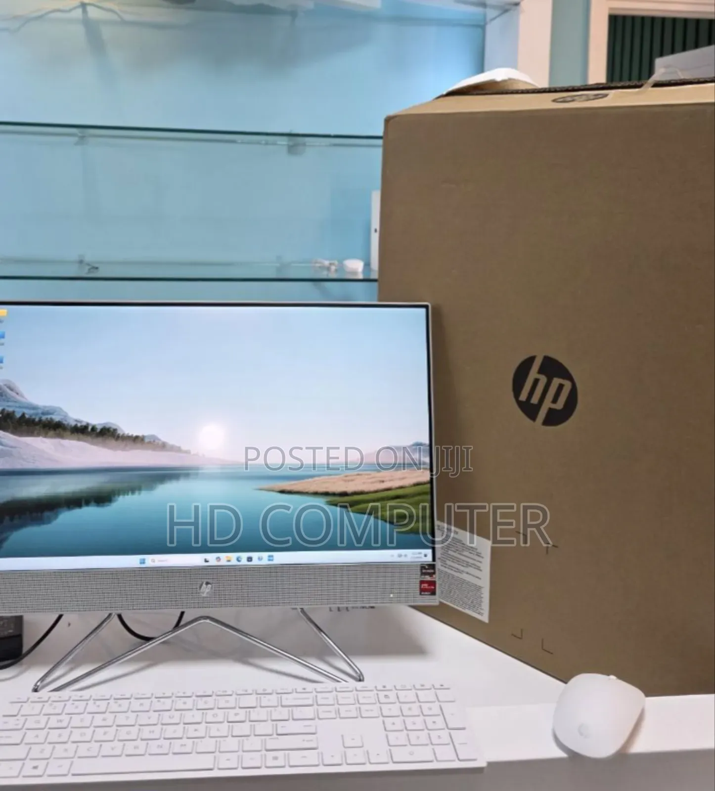 New Desktop Computer HP 290 G9 All-in-One 16GB AMD Ryzen 5 SSD 512GB