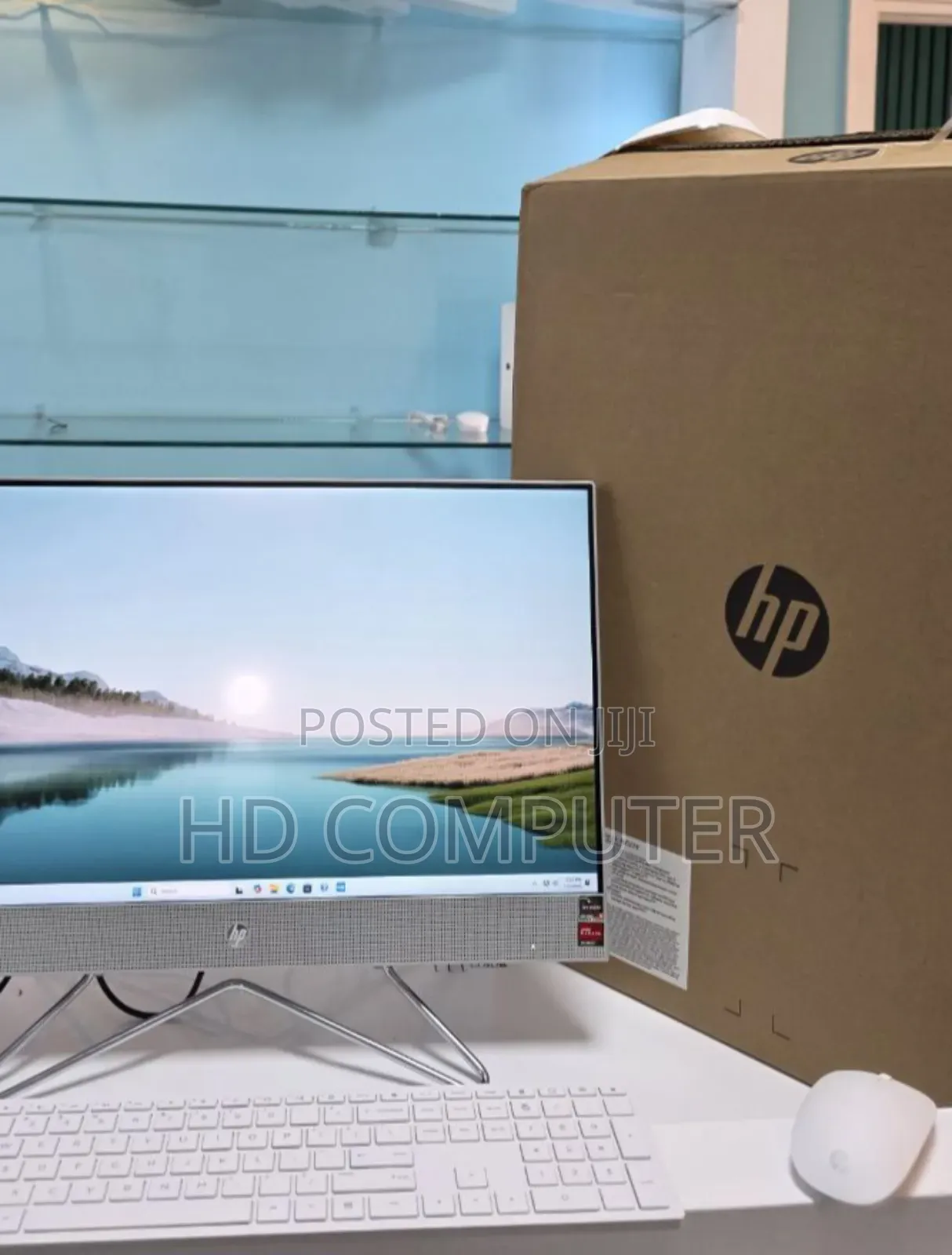 New Desktop Computer HP 290 G9 All-in-One 16GB AMD Ryzen 5 SSD 512GB