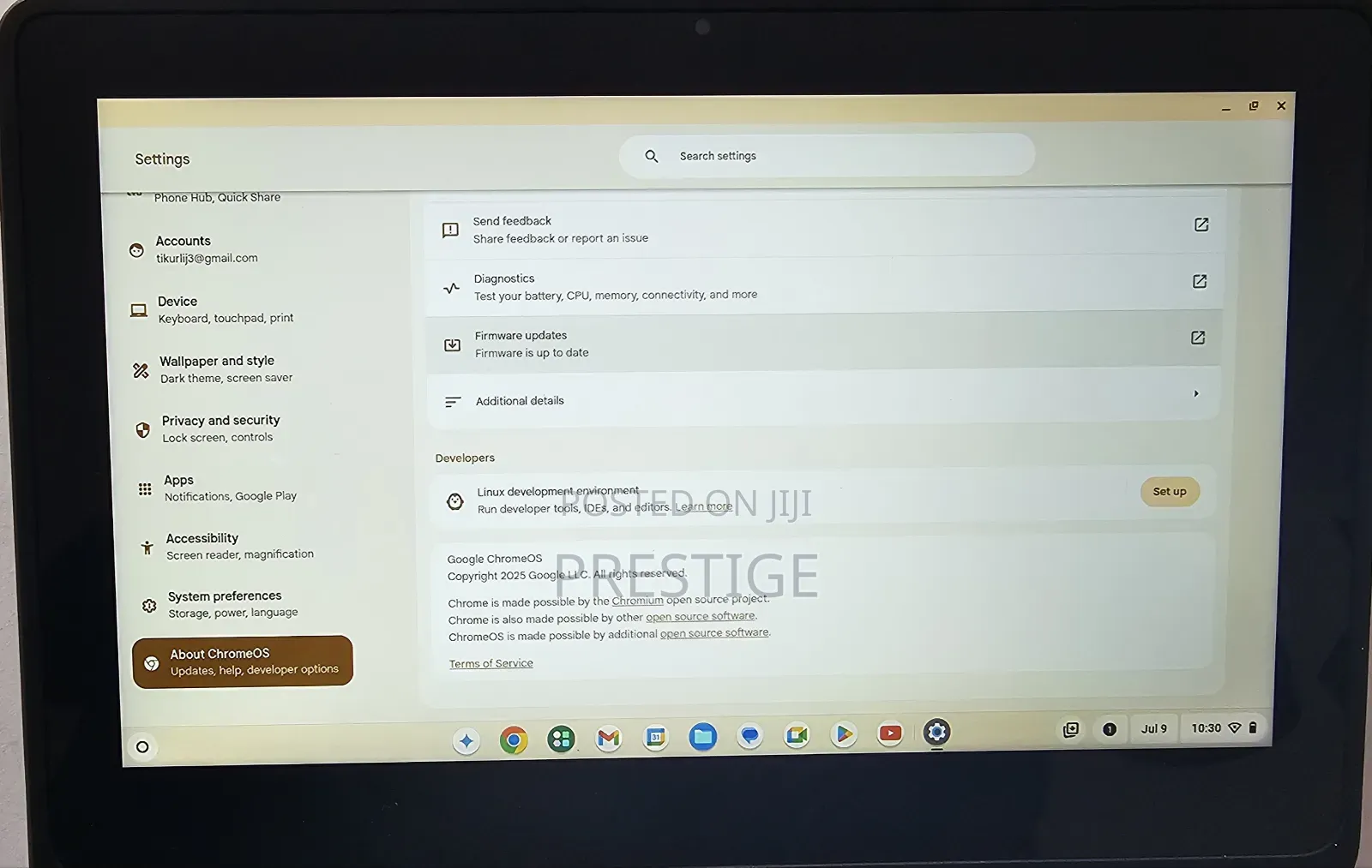 New Laptop Dell Chromebook 3100 8GB Intel Celeron SSD 60GB