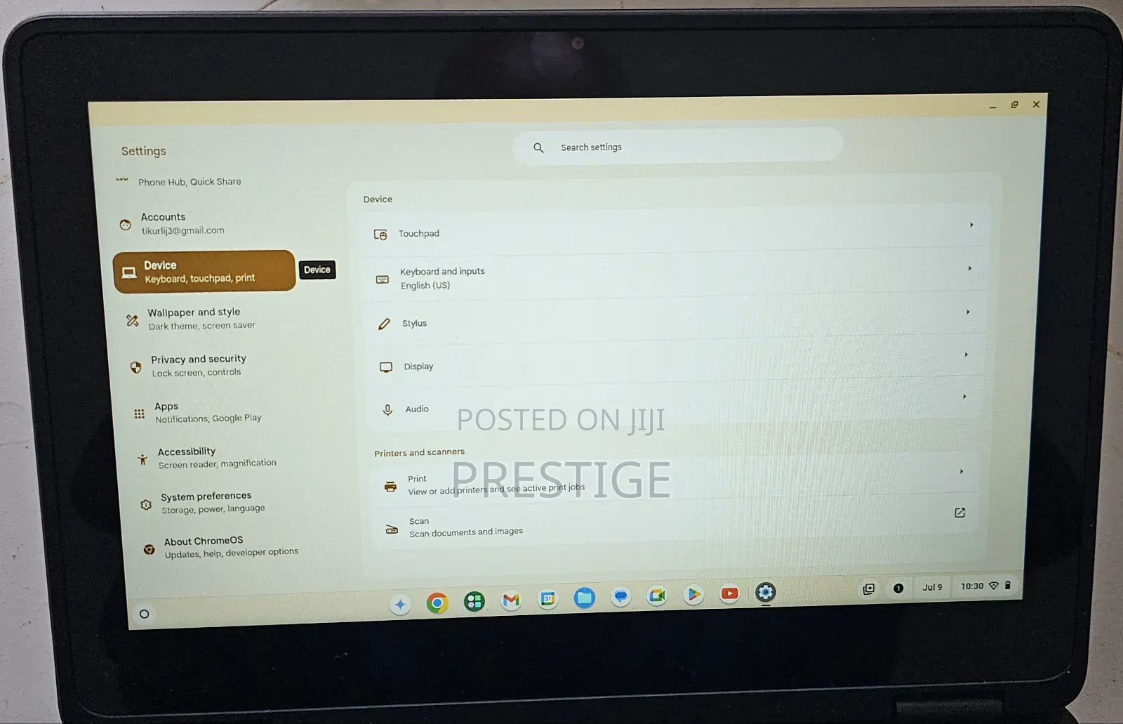 New Laptop Dell Chromebook 3100 8GB Intel Celeron SSD 60GB