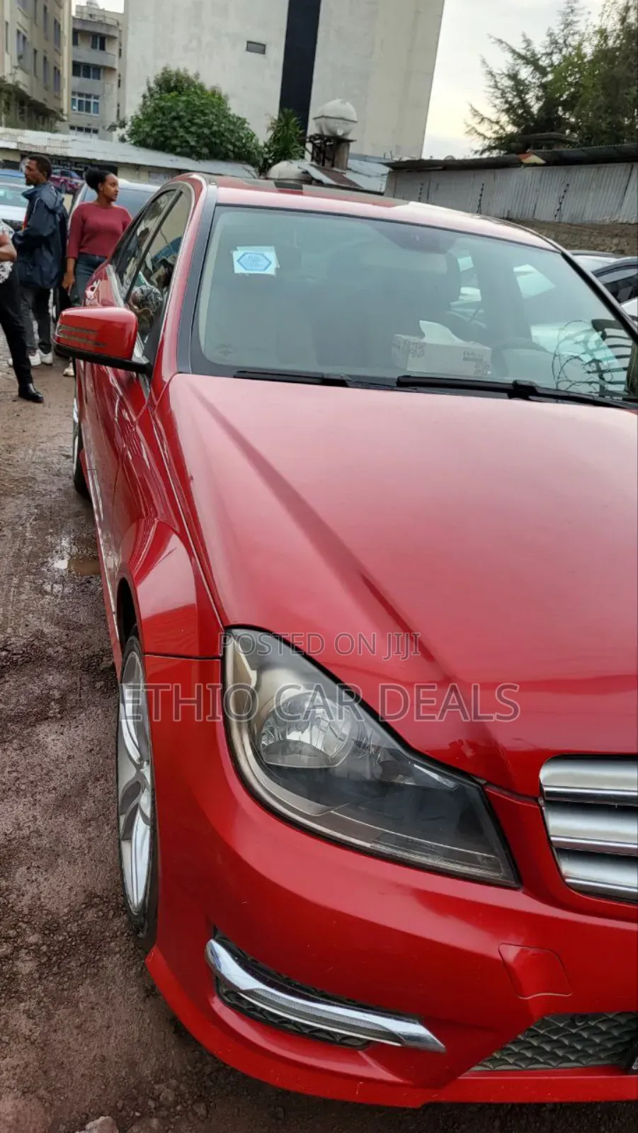 Mercedes-Benz C250 2014 Red