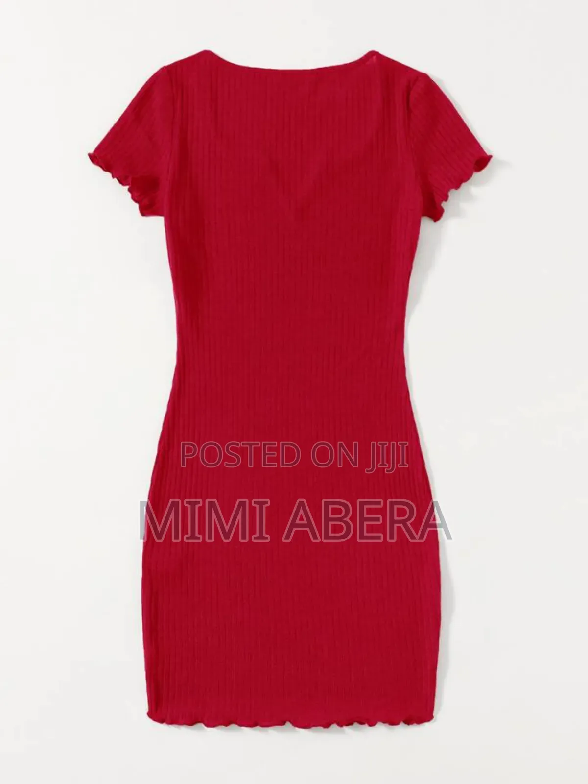 Women's Summer Bodycon Midi Sexy Short Sleeve Mini Dress
