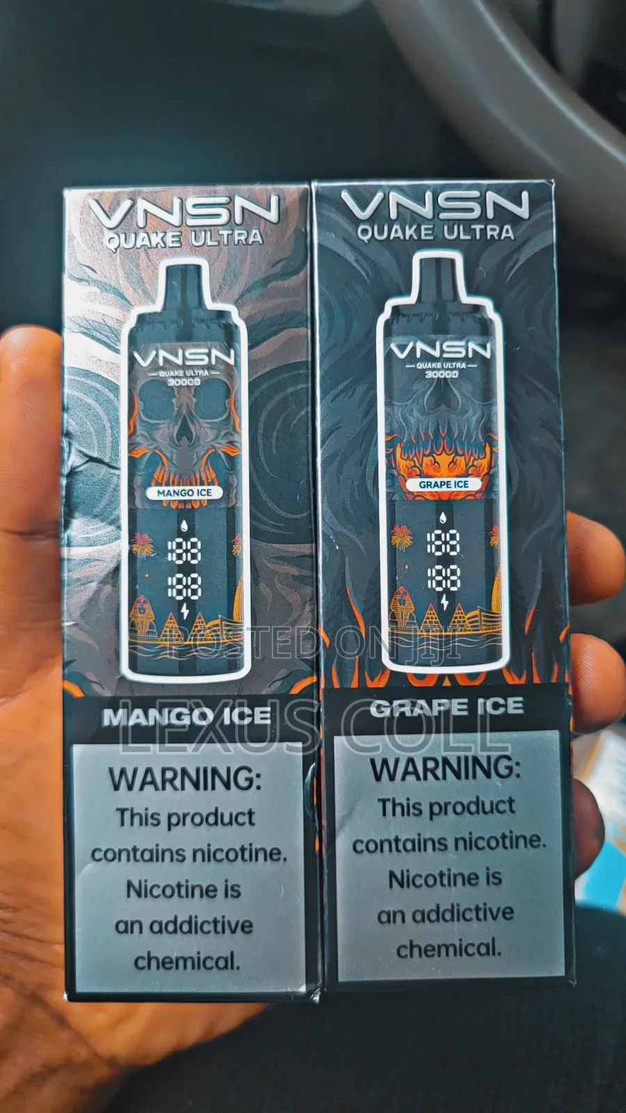 VNSN 30,000 Puff Grape Ice