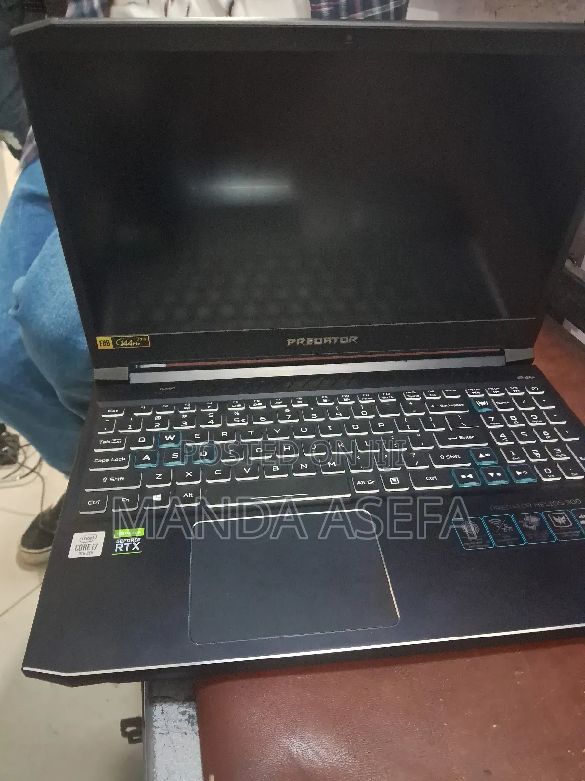 New Laptop Acer Predator Helios 300 16GB Intel Core i7 SSD 1T