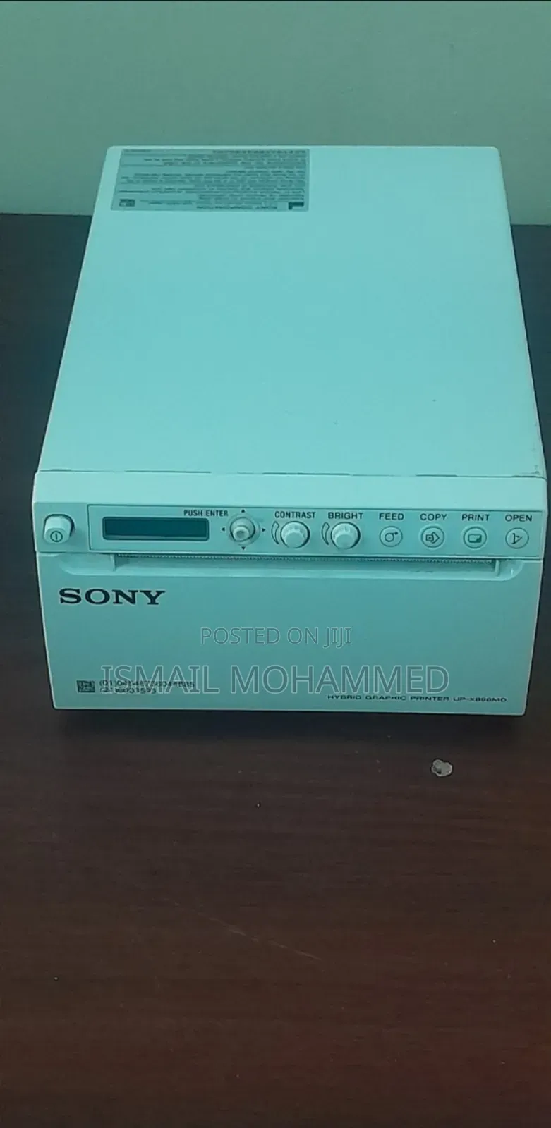 Sony Hybrid Ultrasound Printer
