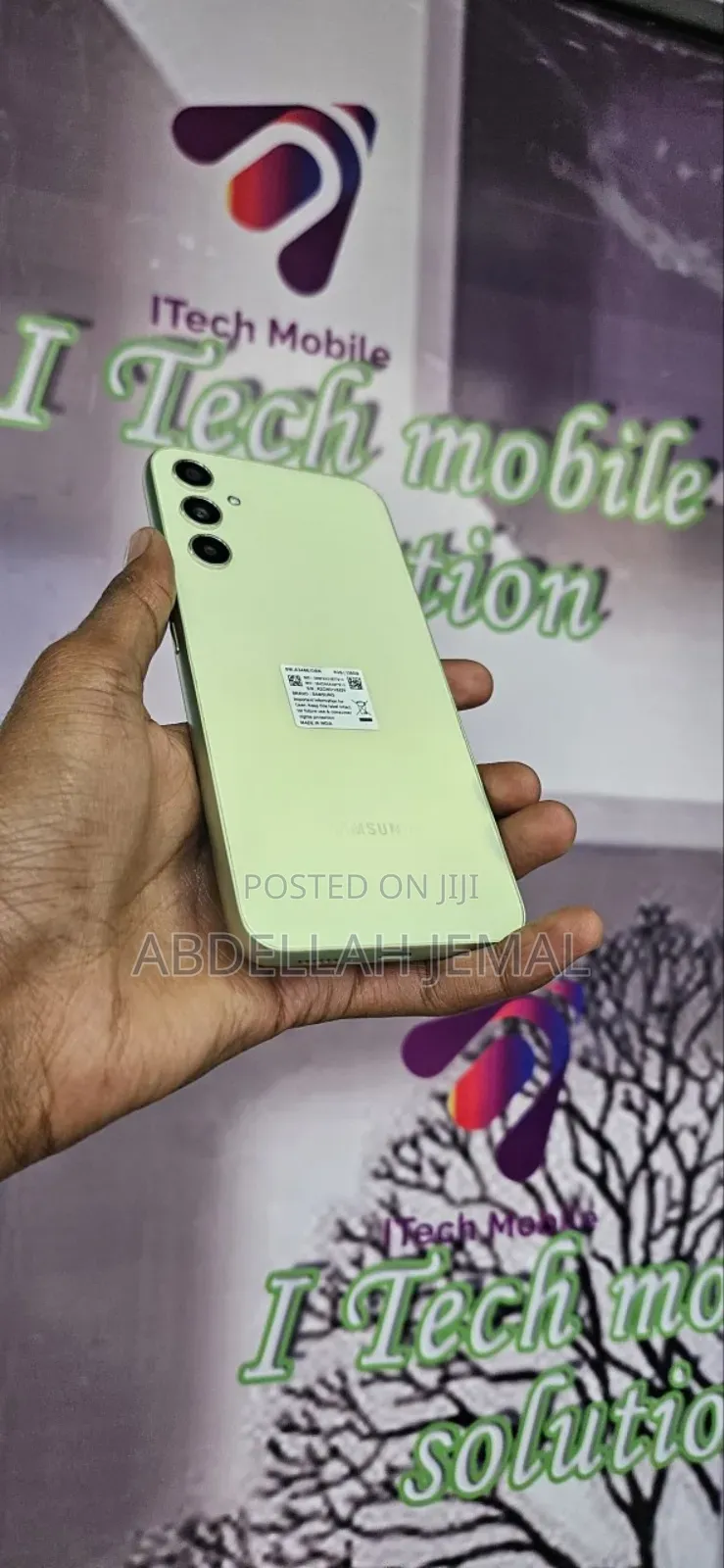 New Samsung Galaxy A34 5G 128 GB Yellow