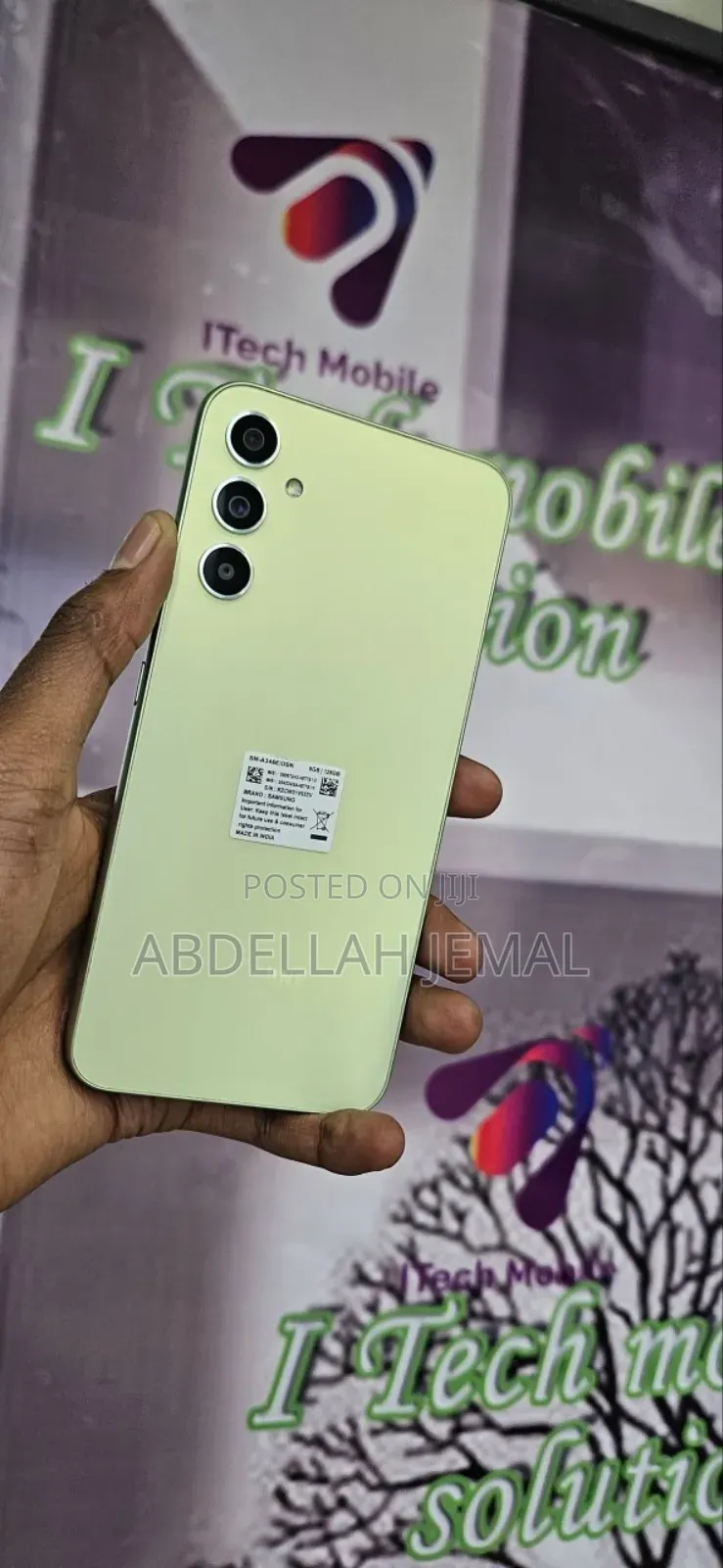 New Samsung Galaxy A34 5G 128 GB Yellow