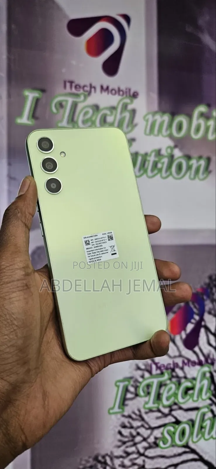 New Samsung Galaxy A34 5G 128 GB Yellow