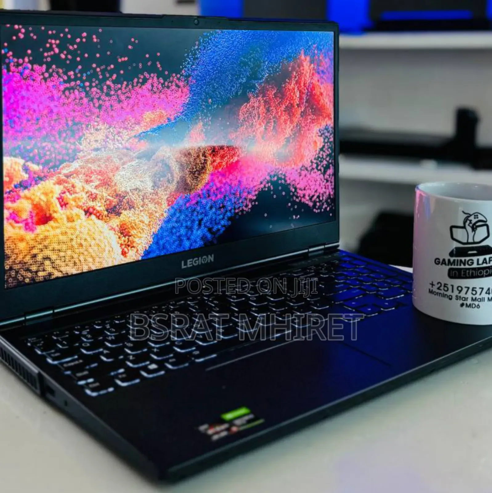 New Laptop Lenovo Legion 5 16GB AMD Ryzen 5 HDD+SSD 256GB