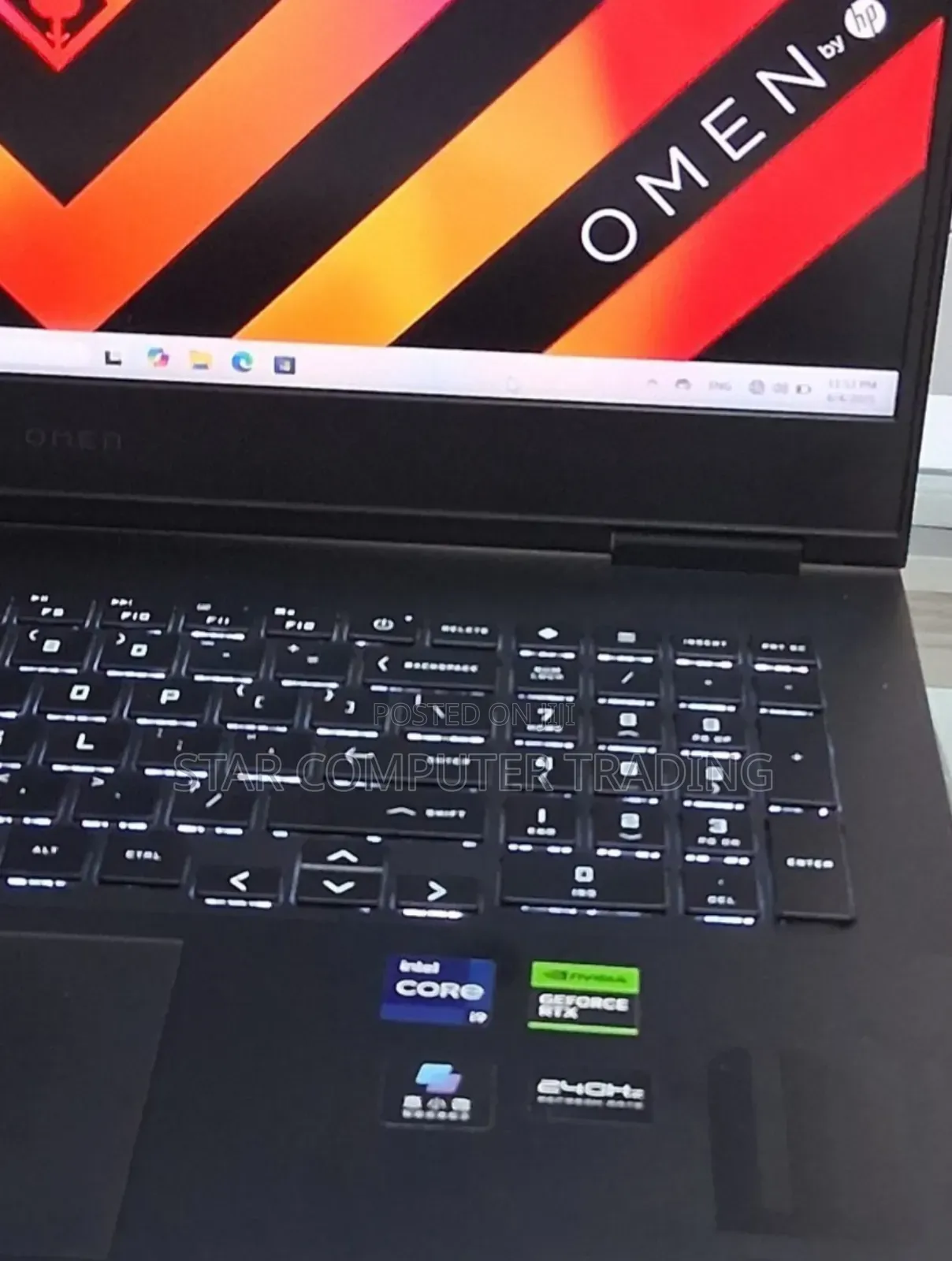 New Laptop HP Omen 16 16GB Intel Xeon SSD 1T