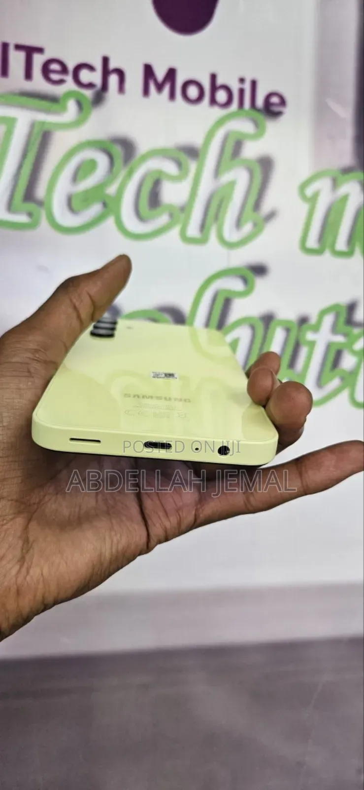 New Samsung Galaxy A15 128 GB Yellow