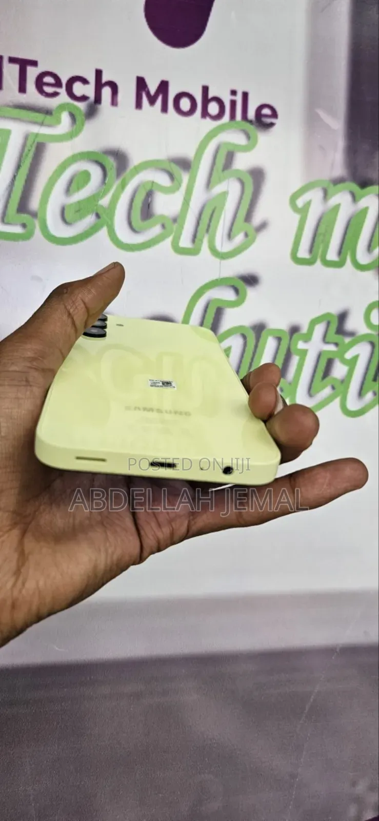 New Samsung Galaxy A15 128 GB Yellow