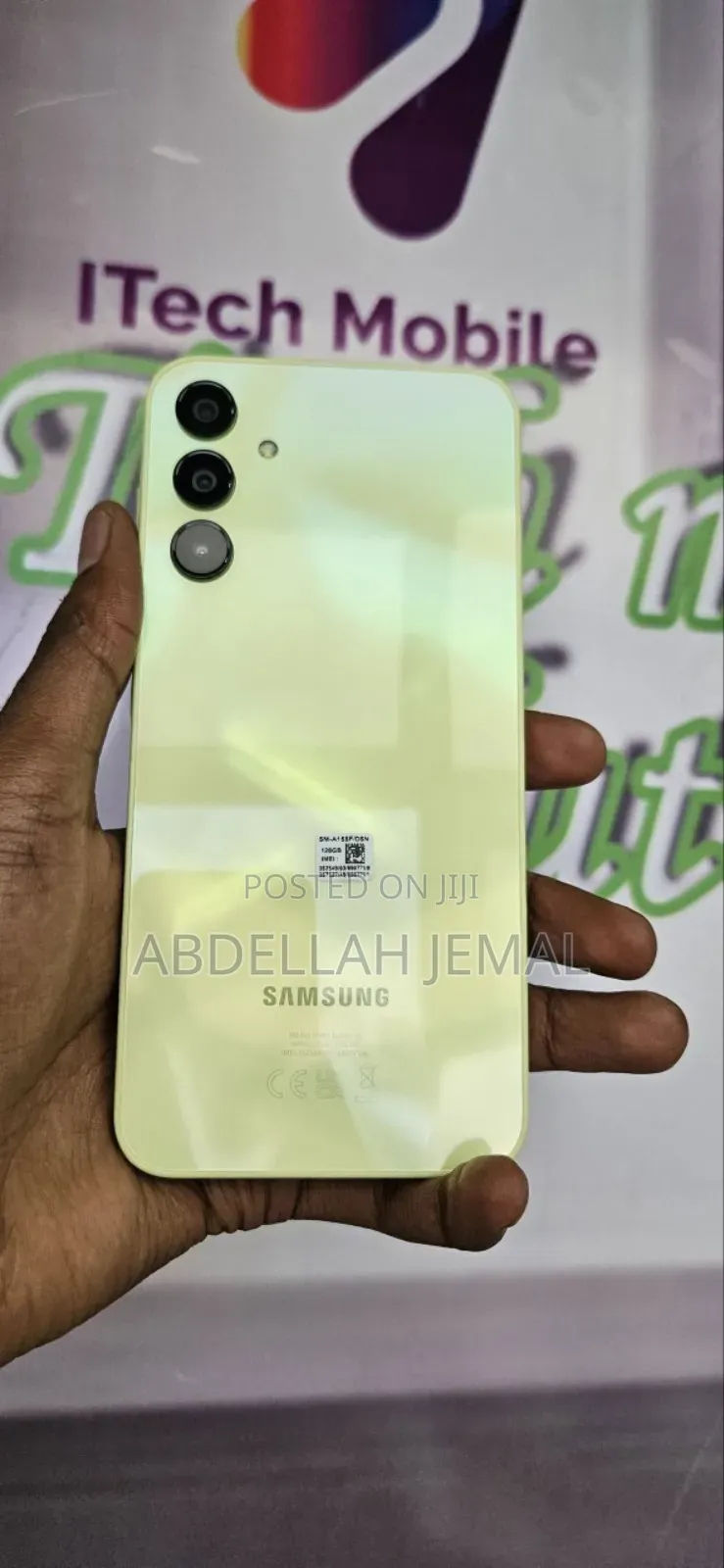 New Samsung Galaxy A15 128 GB Yellow