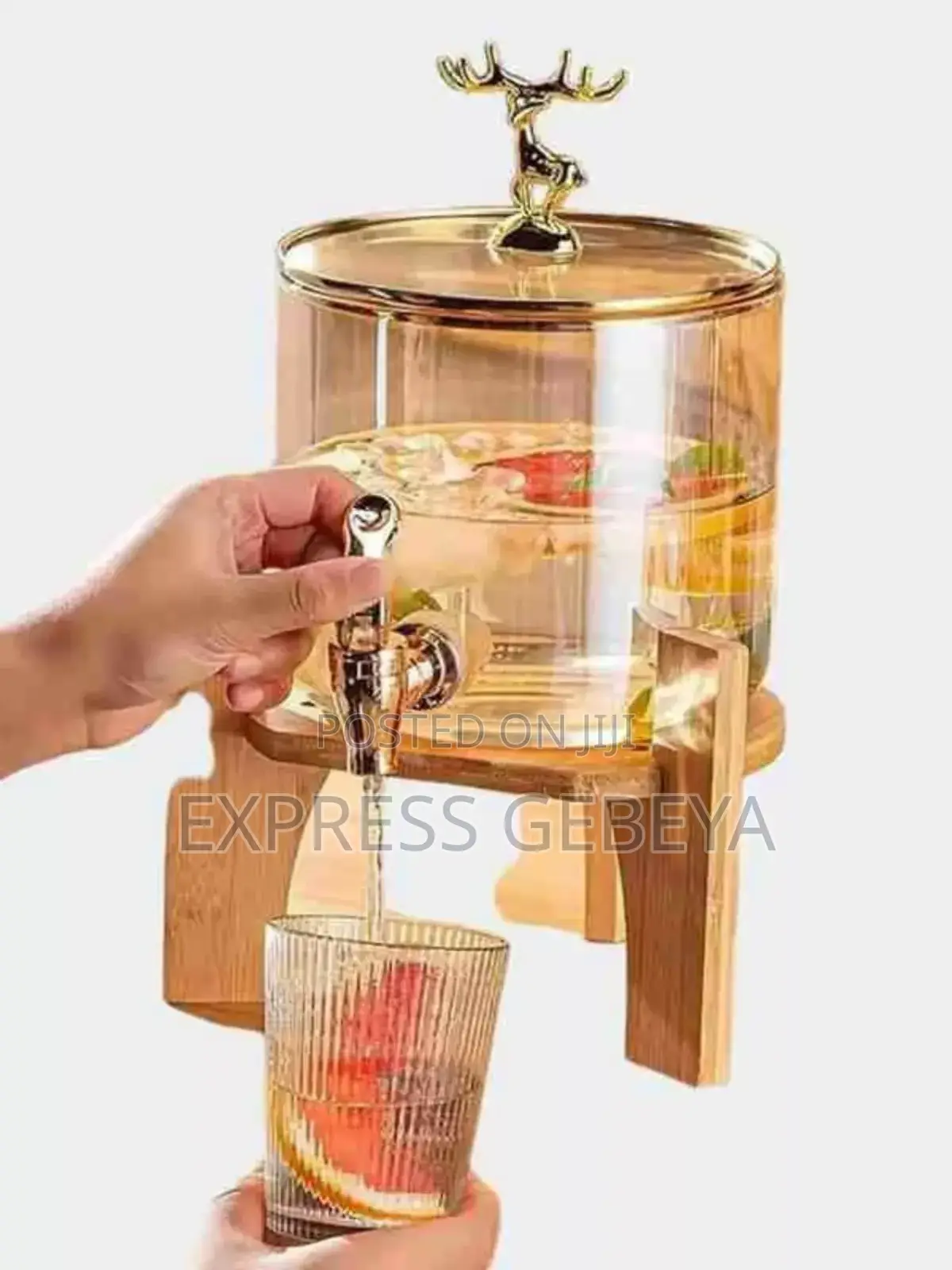 የተለያዩ መጠጦች ማቅረቢያ እና መቅጃ Dispenser Jar
