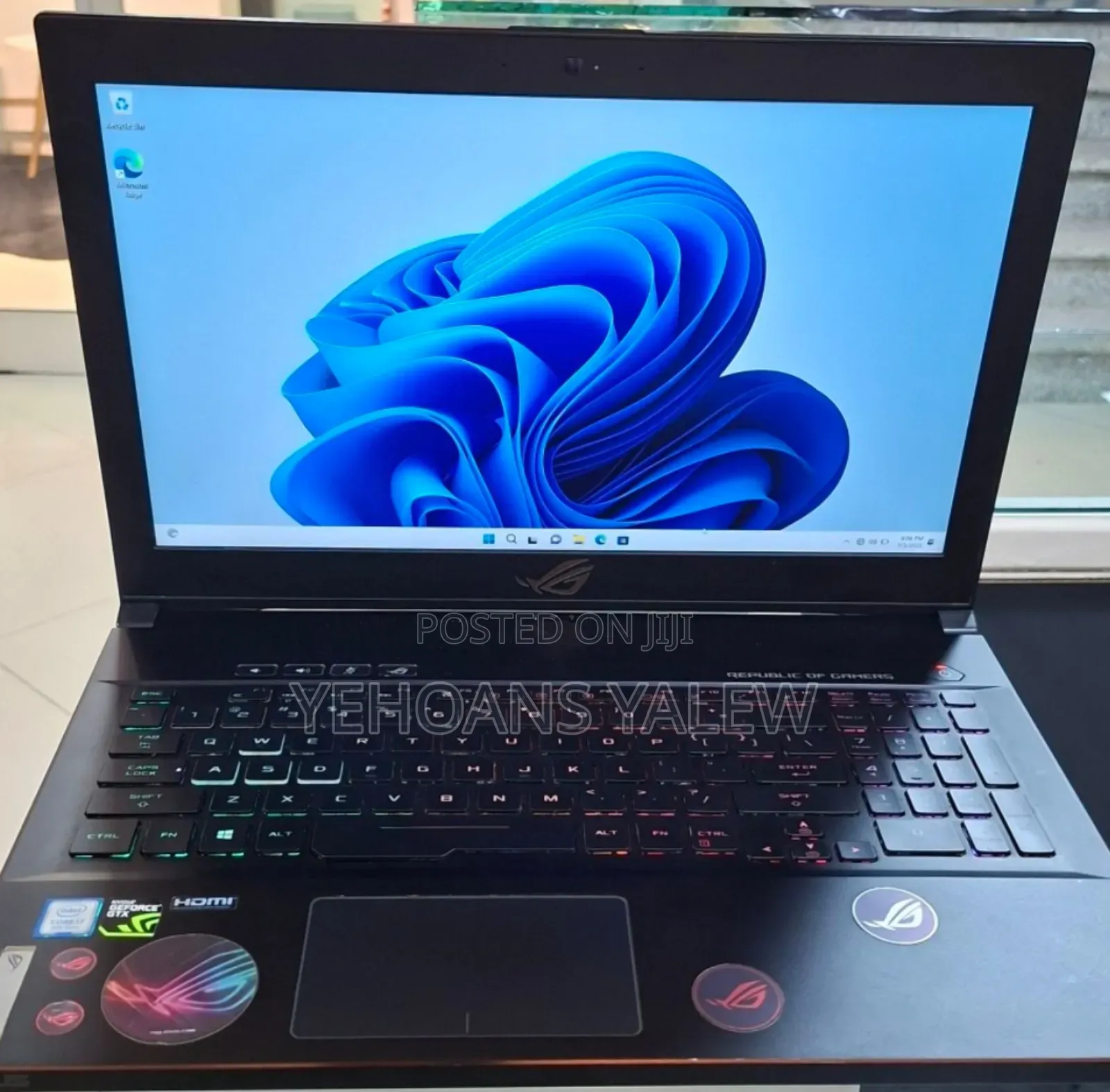 New Laptop Asus ROG Zephyrus G15 16GB Intel Core I7 HDD+SSD 1T