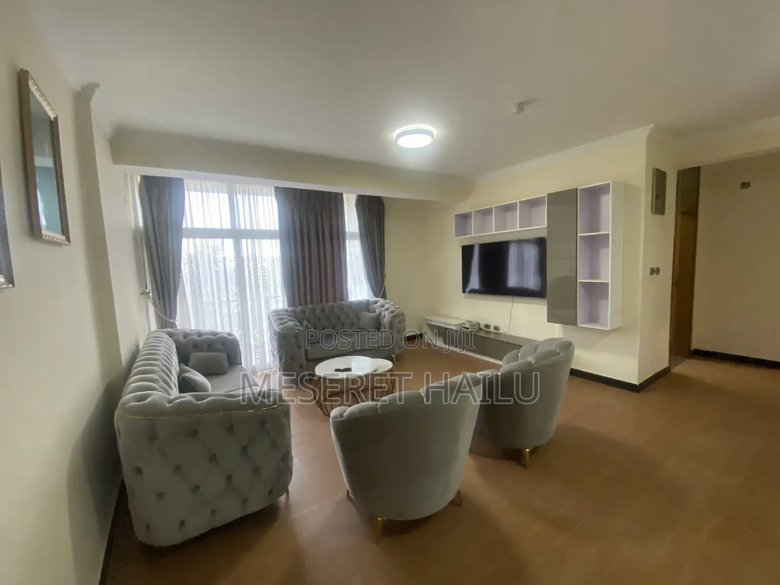 Furnished 3bdrm Apartment in Megenaga, Bole for rent