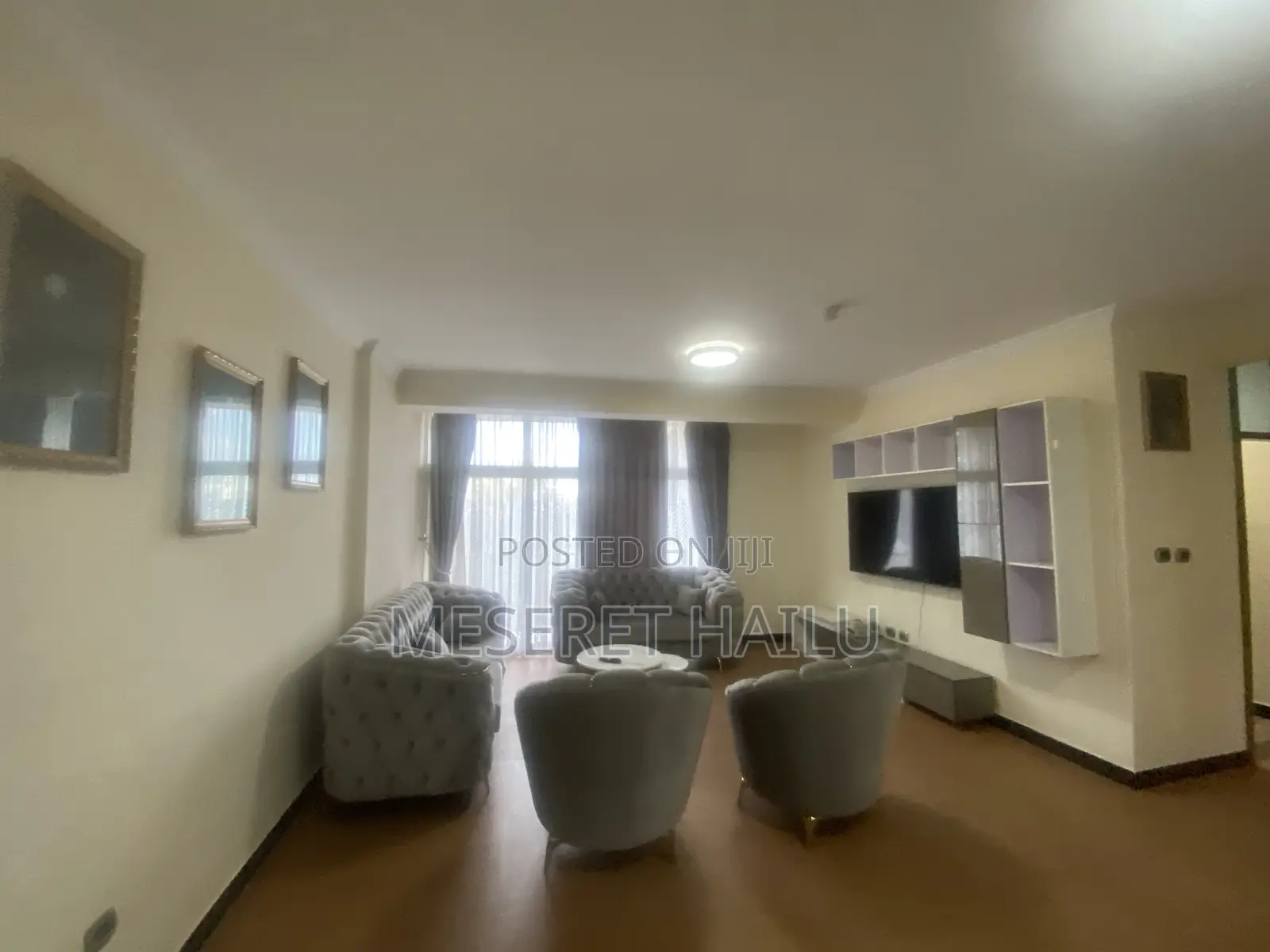 Furnished 3bdrm Apartment in Megenaga, Bole for rent