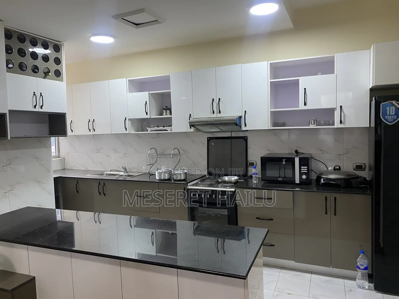 Furnished 3bdrm Apartment in Megenaga, Bole for rent