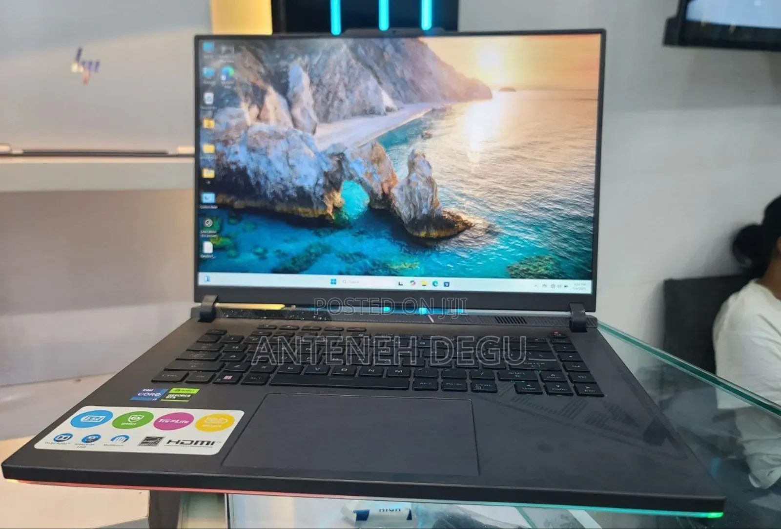 New Laptop Asus ROG Strix G15 16GB Intel Core I7 SSD 1T