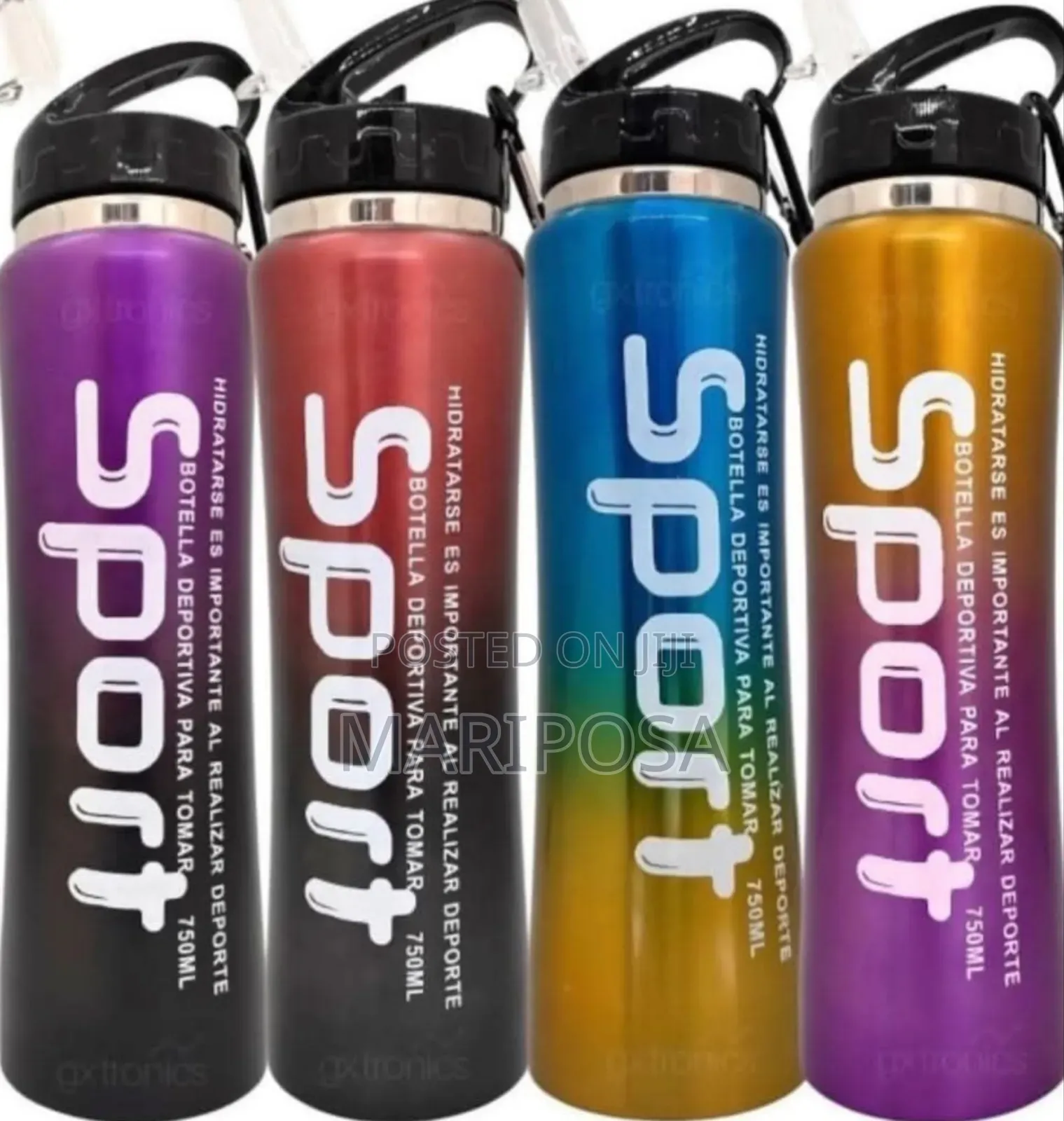 Stainless Steel Water Bottle With Straw