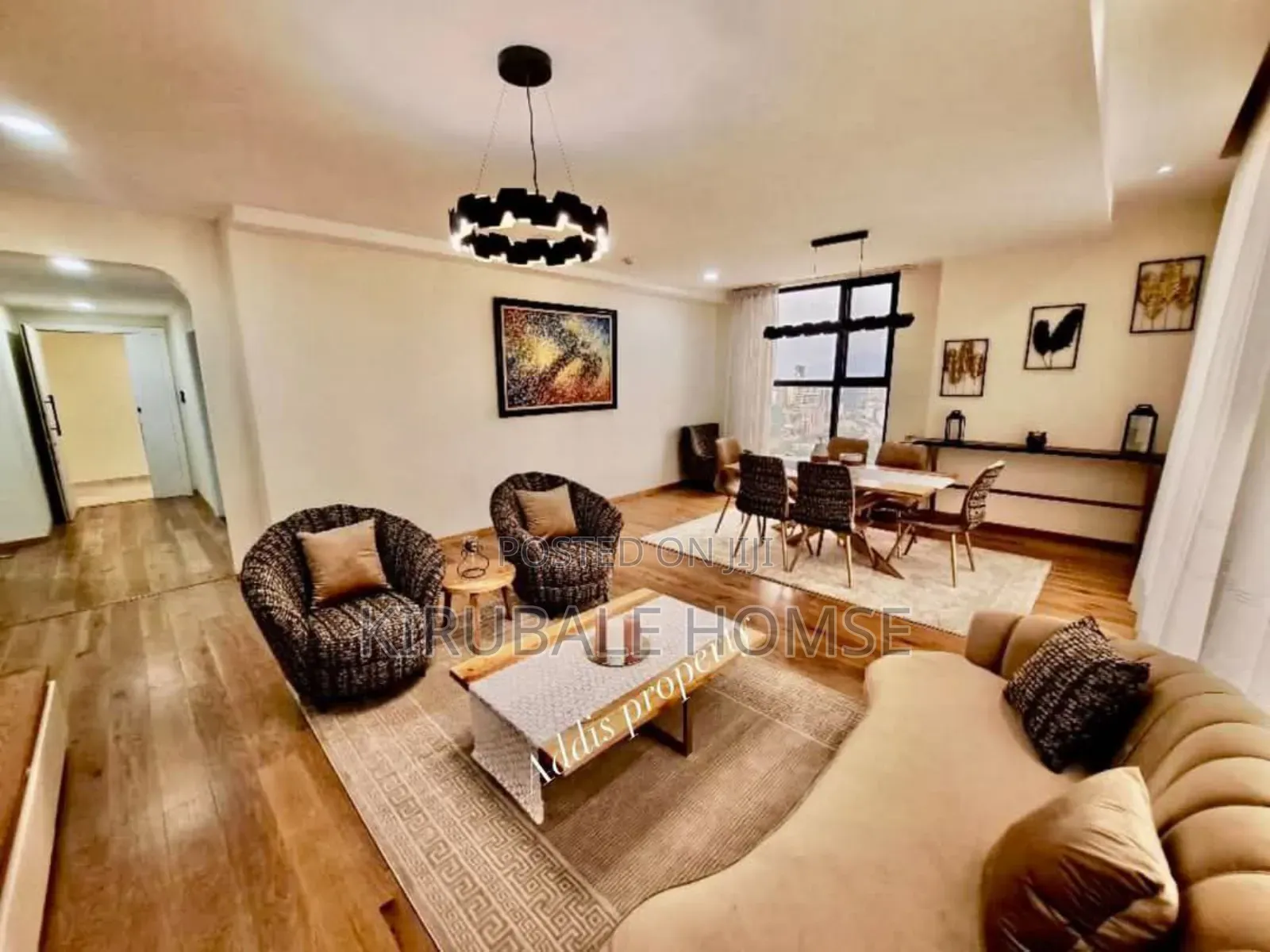 Furnished 3bdrm Apartment in Bola Medhaniyaleme, Bole for rent