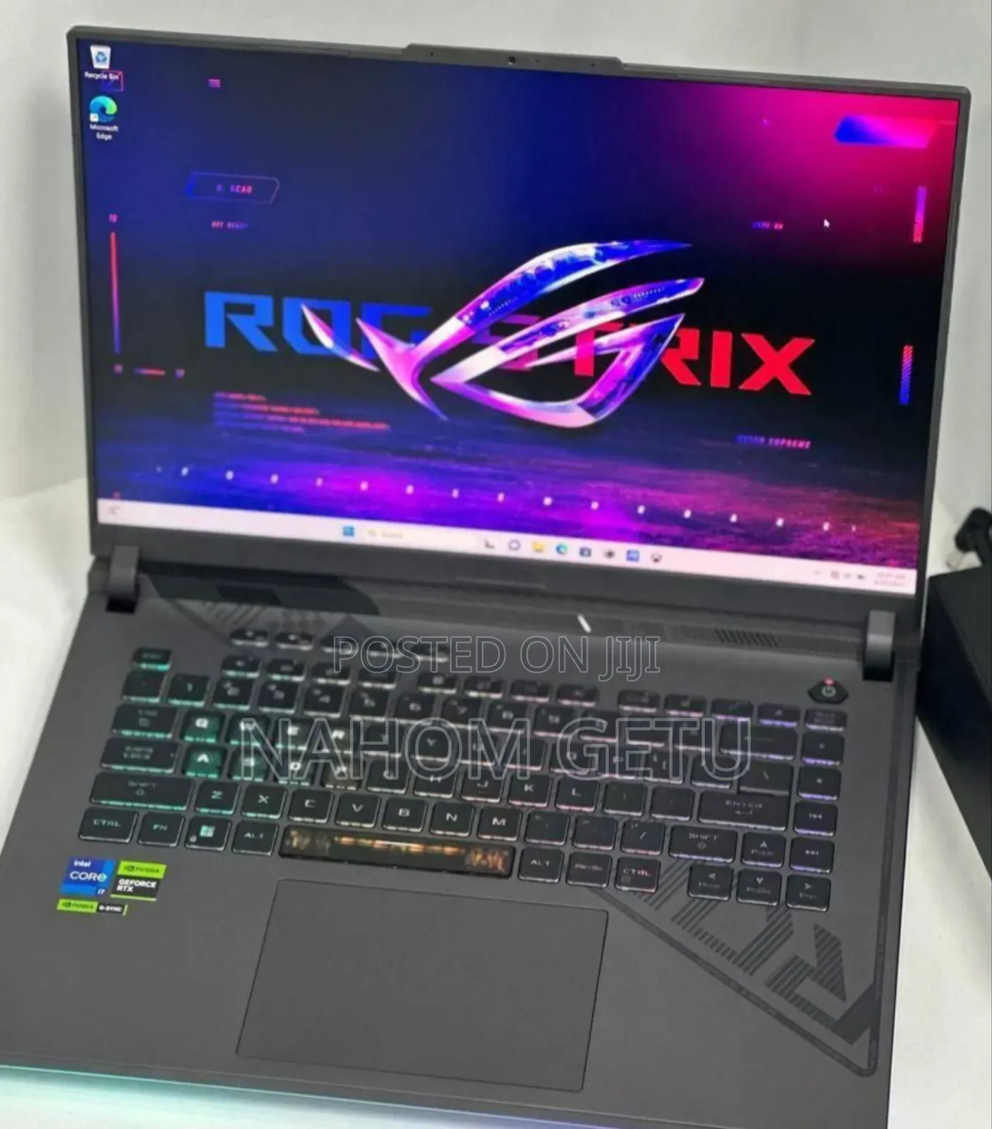 New Laptop Asus ROG Strix G15 16GB Intel Core I7 SSD 1T