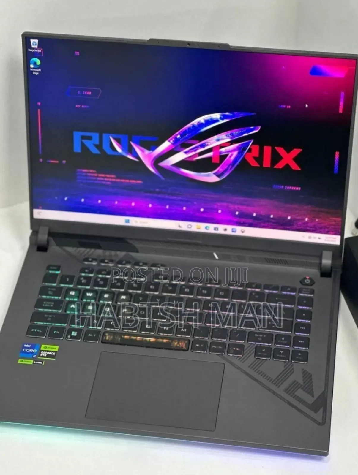 New Laptop Asus ROG Strix G15 16GB Intel Core I7 SSD 512GB