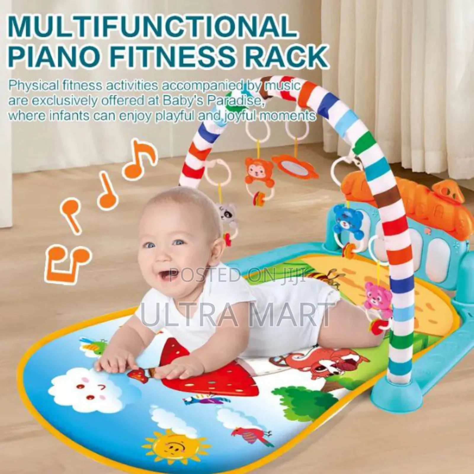 Multifunction Piano Fitness Rack Mat