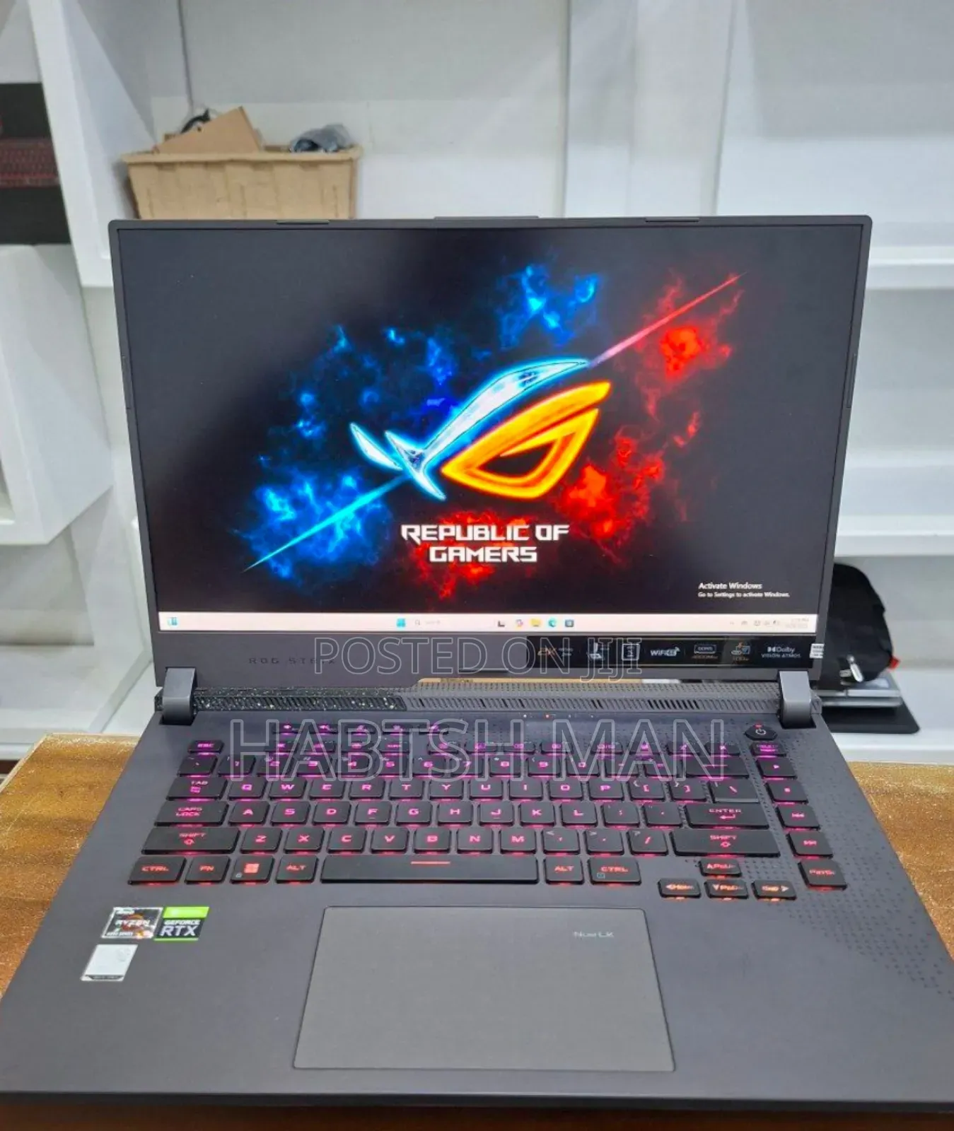 New Laptop Asus ROG Strix G15 16GB AMD Ryzen 9 SSD 1T