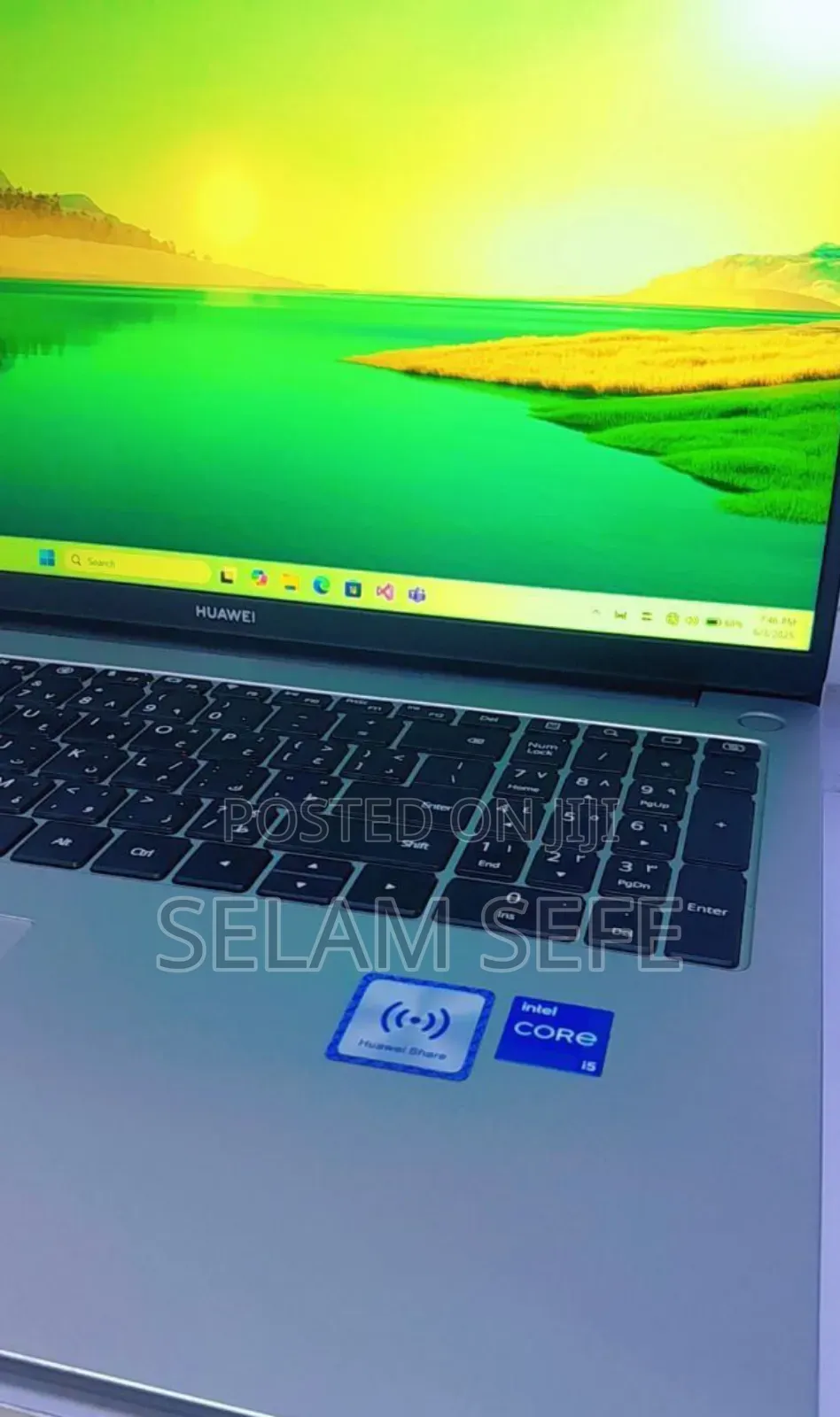 New Laptop Huawei MateBook 13 WRT-W19E 8GB Intel Core I5 SSD 512GB