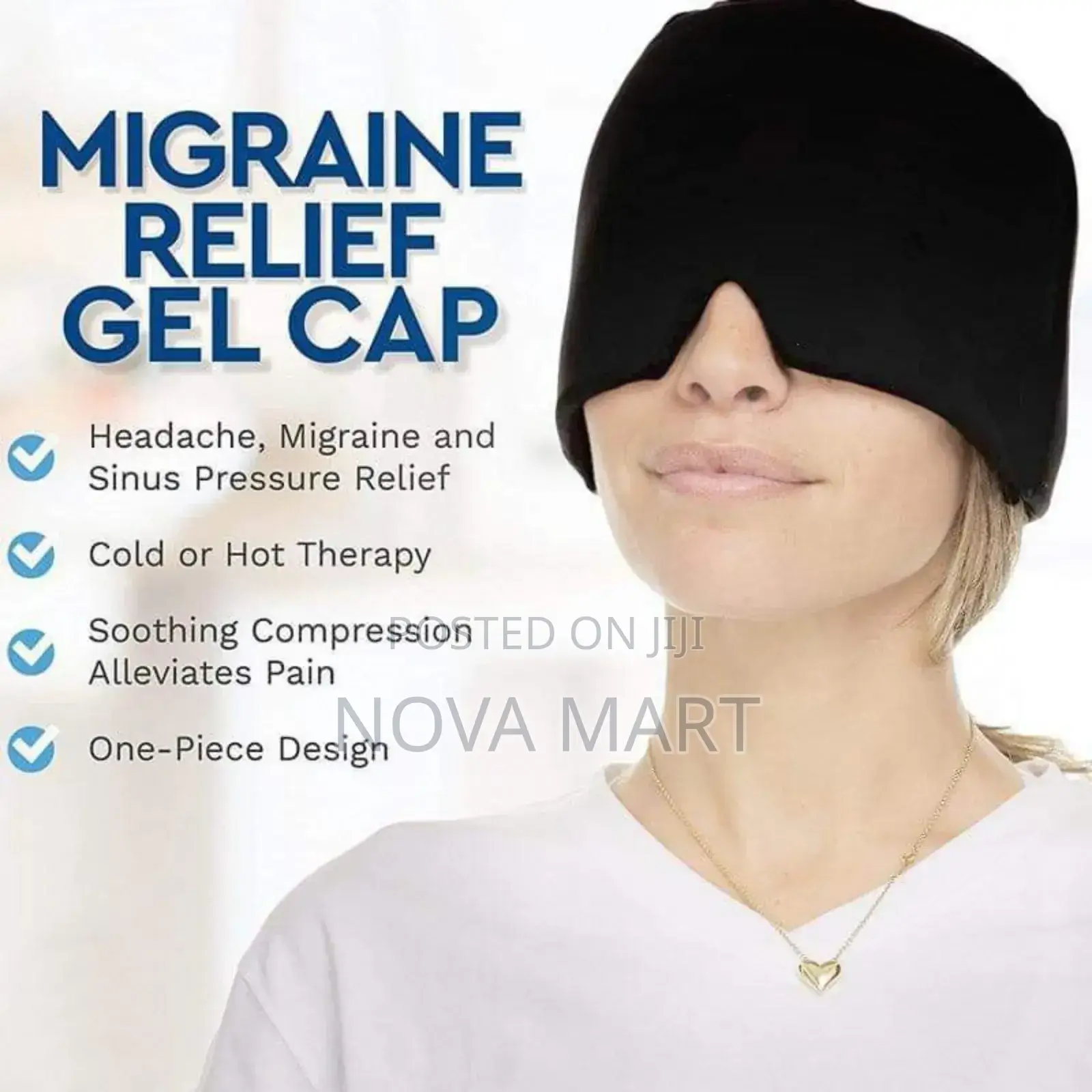 Instant Headache Relief Cap