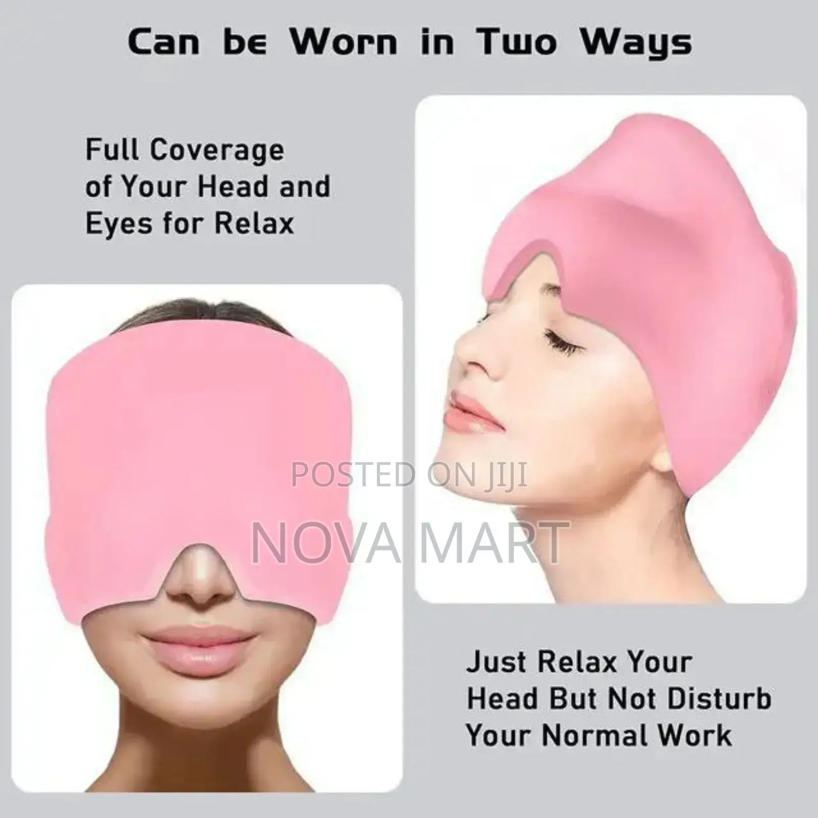 Instant Headache Relief Cap
