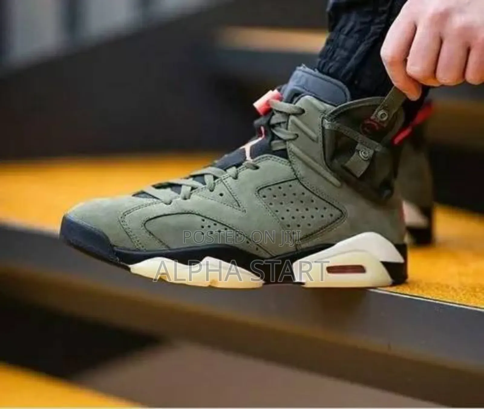 Air Jordan 6 Retro Sp Travis Scott ‘Cactus Jack’ Men’S Shoes