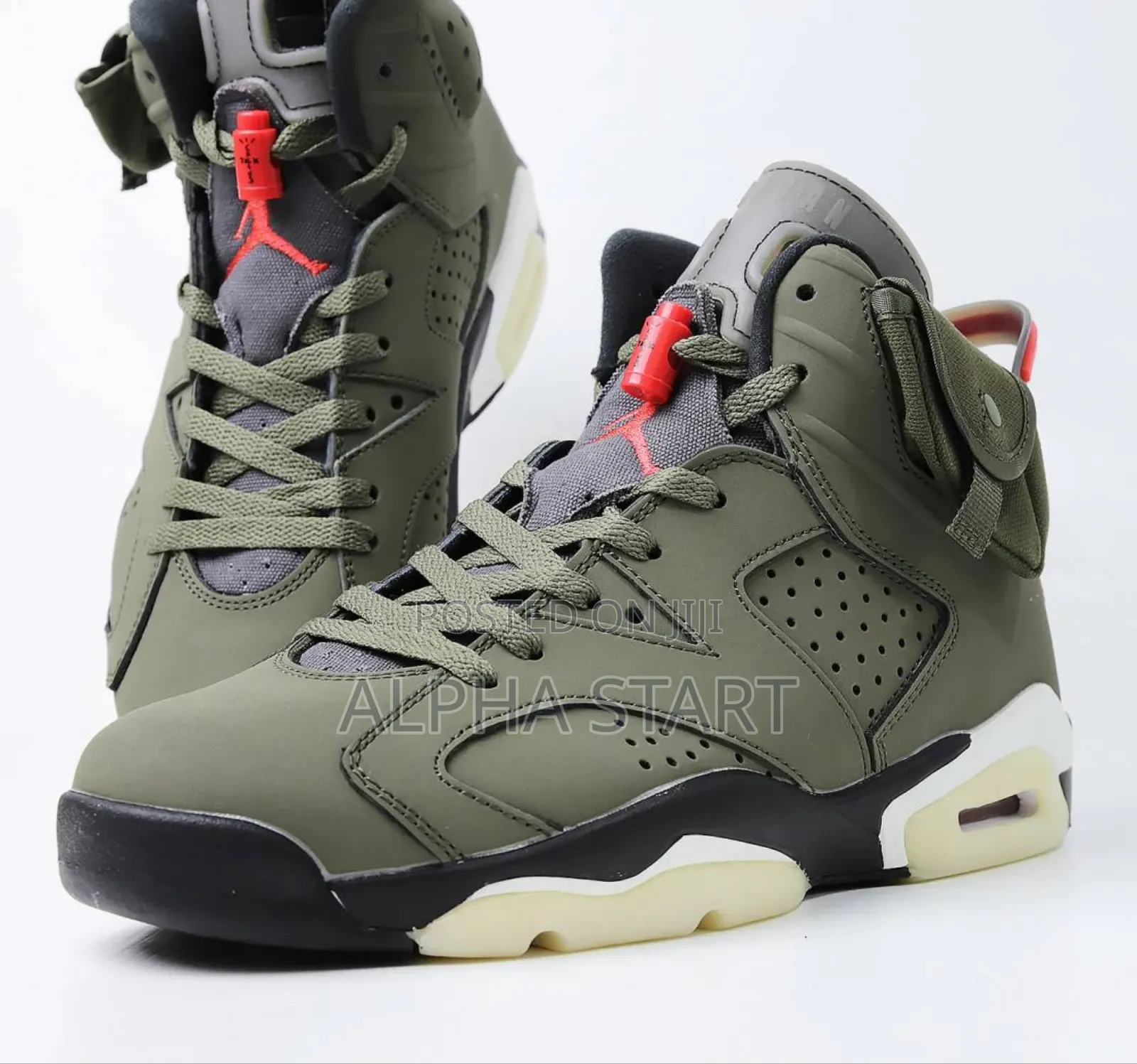 Air Jordan 6 Retro Sp Travis Scott ‘Cactus Jack’ Men’S Shoes