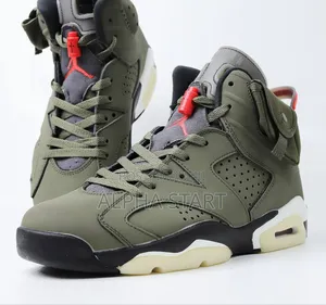 Air Jordan 6 Retro Sp Travis Scott ‘Cactus Jack’ Men’S Shoes