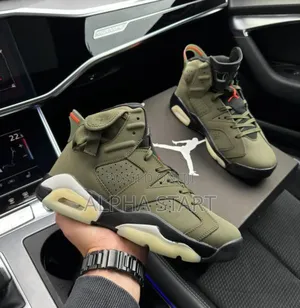 Air Jordan 6 Retro Sp Travis Scott ‘Cactus Jack’ Men’S Shoes