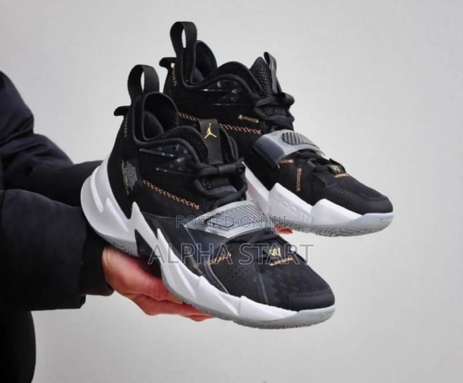  Air Jordan ‘Why Not?’ Zer0.1 ‘Black Gold’ Men’S Shoes