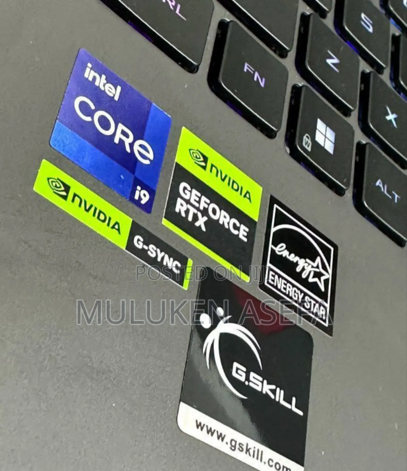 New Laptop Asus ROG Strix G16 G614 16GB Intel Core I9 SSD 1T