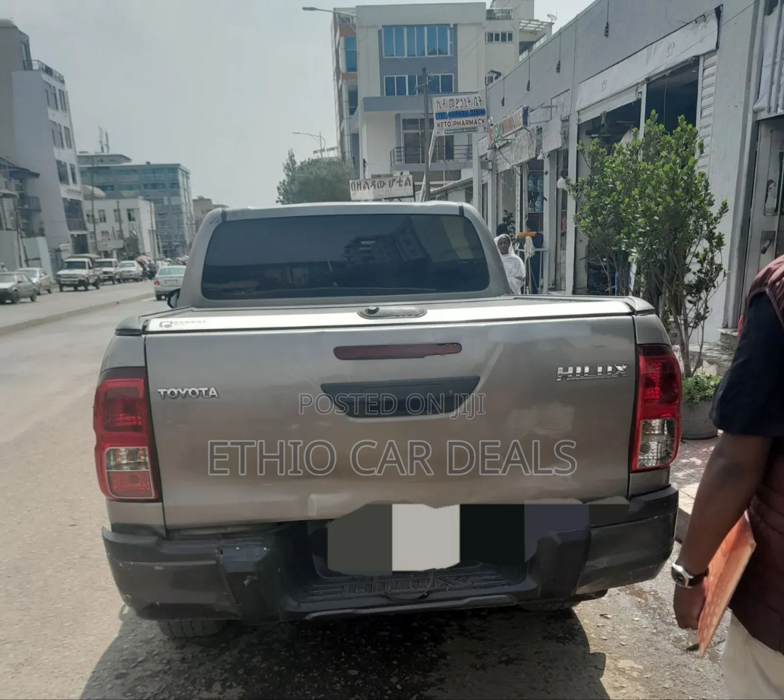 Toyota Hilux 2019 Gray